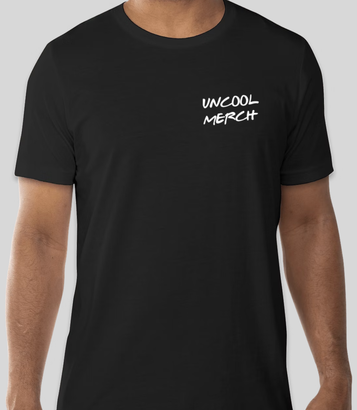 uncool merch t-shirt